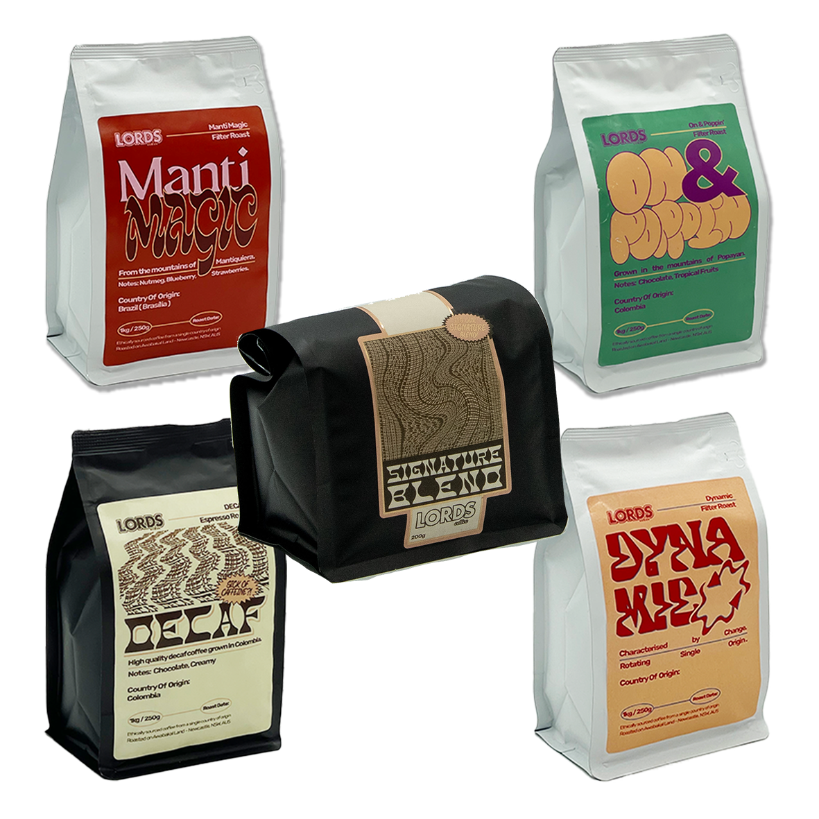 Coffee Sample Pack – Lords Coffee